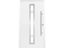 Haustür ThermoSpace Prime Palermo 100 cm x 210 cm Weiß Anschlag R
