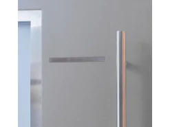 Haustür ThermoSpace Prime Milano 100 cm x 210 cm Grau Anschlag L