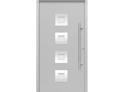 Haustür Thermospace Wien Prime 100 cm x 210 cm Grau Anschlag R