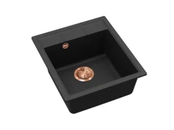 Helika Siebkorbventil Ø 11,4 cm manuelle Betätigung Kupferfarben