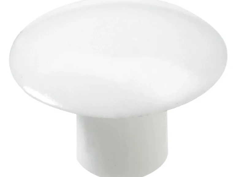 Hettich Abdeckkappe zum Eindrücken Ø 6 / 12 mm Kunststoff Weiß 20 Stück