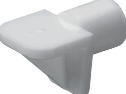 Hettich Bodenträger mit Zapfen Ø 7 mm Kunststoff Weiß 20 Stück