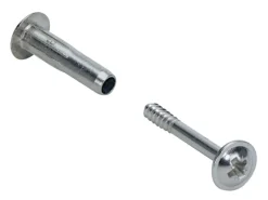 Hettich Verbindungsschraube M6 30 mm - 42 mm vernickelt 4 Stk.