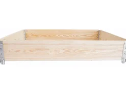 Hochbeet Palettenrahmen Eco 120 cm x 80 cm Natur