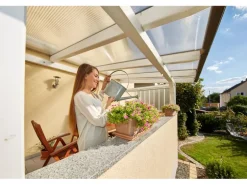 Hohlkammerplatte 16 mm Transparent 250 cm x 98 cm