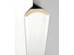 Hohlkehlleiste Weiß 22 mm x 22 mm Länge 2600 mm