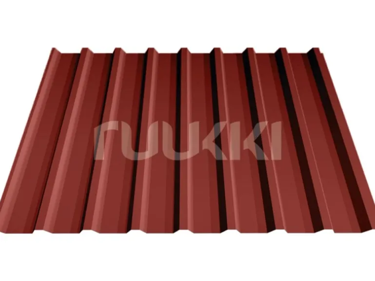 Holzbrüder Camping-Carport Ralf 28m² Imprägniert-Rot