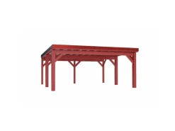 Holzbrüder Carport Ralf 36 250 kg/m² Oxidrot-Rot