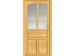 Holz-Mehrzwecktür Modell Borkum 98 cm x 200 cm Anschlag Rechts Fichte Natur