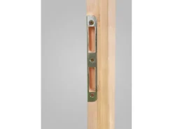 Holz-Nebeneingangstür NET 501 Fichte Natur 98 cm x 200 cm Anschlag Links