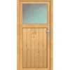 Holz-Nebeneingangstür NET 501 Fichte Natur 98 cm x 200 cm Anschlag Rechts