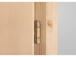 Holz-Nebeneingangstür NET 501 Fichte Natur 98 cm x 200 cm Anschlag Rechts