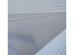 Home Deluxe Terrassenüberdachung Solis Alu 618 x 303 x 226 / 278 cm Weiß