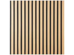 Homestyle4u Akustikpaneel Holz 60x60 cm Wandpaneele Paneele 2654