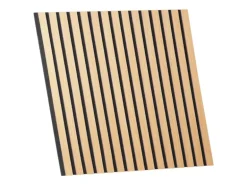 Homestyle4u Akustikpaneel Holz 60x60 cm Wandpaneele Paneele 2654