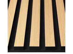 Homestyle4u Akustikpaneel Holz 60x60 cm Wandpaneele Paneele 2654