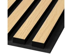 Homestyle4u Akustikpaneel Holz 60x60 cm Wandpaneele Paneele 2654