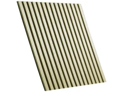 Homestyle4u Akustikpaneel Holz Creme 60x60 cm Wandpaneele 2701