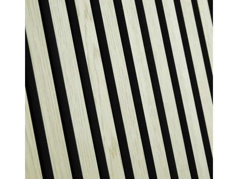 Homestyle4u Akustikpaneel Holz Creme 60x60 cm Wandpaneele 2701