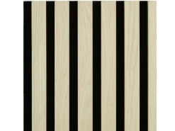 Homestyle4u Akustikpaneel Holz Creme 60x60 cm Wandpaneele 2701