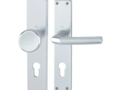 Hoppe Langschild-Wechsel-Garnitur Birmingham Aluminium Wohnungsabschluss-Türen