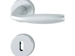 Hoppe Rosetten Garnitur New York Alu Natur OB