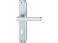 Hoppe Schild-Garnitur Hamburg Alu Natur OB