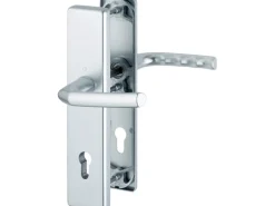 Hoppe Schutz-Garnitur Birmingham Griff/Griff Alu Natur PZ-92