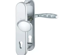 Hoppe Schutz-Wechsel-Garnitur New York Alu Natur PZ-92