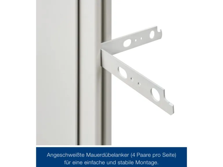 Hörmann Brandschutzklappe T30 H8-5 Grauweiß 800 mm x 1.875 mm DIN L u. R