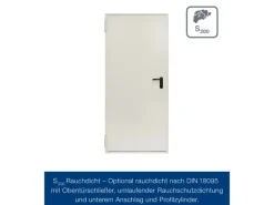 Hörmann Brandschutzklappe T30 H8-5 Grauweiß 800 mm x 1.875 mm DIN L u. R