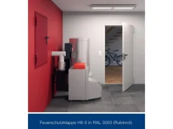 Hörmann Brandschutzklappe T30 H8-5 Grauweiß 875 mm x 1.000 mm DIN L u. R