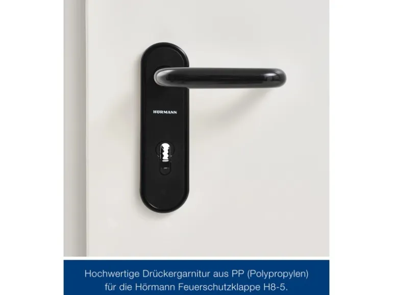 Hörmann Brandschutzklappe T30 H8-5 Grauweiß 875 mm x 1.000 mm DIN L u. R