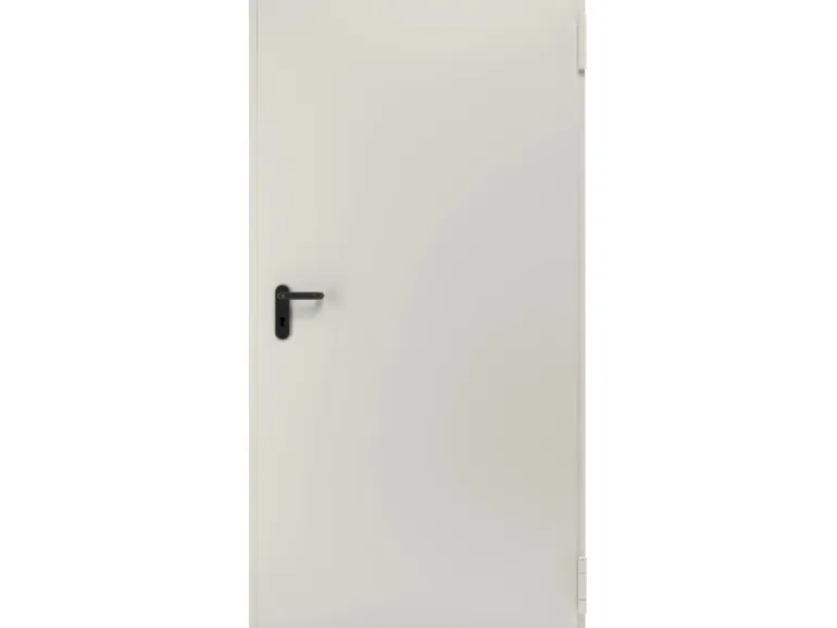 Hörmann Feuerschutz-Tür T 30-H8-5, 75 cm x 200 cm x 4,5 cm Grauweiß