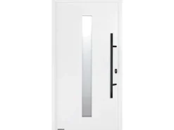 Hörmann Haustür Thermo65 Motiv 610S Verkehrsweiß 110 cm x 210 cm DIN R