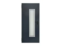 Hörmann Mehrzweck-/Kellertür H8-5 LA (Glas) RAL 7016 Links/Rechts 87,5 x 200 cm