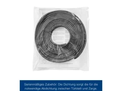 Hörmann Mehrzweck-/Kellertür H8-5 LA (Glas) RAL 7016 Links/Rechts 87,5 x 200 cm