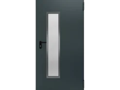 Hörmann Mehrzweck-/Kellertür H8-5 LA (Glas) RAL 7016 Links/Rechts 100 x 200 cm