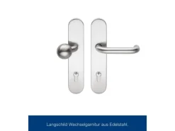 Hörmann Sicherheitstür KSI Thermo46 Verkehrsweiß 100 cm x 200 cm DIN L