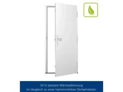 Hörmann Sicherheitstür KSI Thermo46 Verkehrsweiß 100 cm x 212,5 cm DIN R