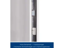 Hörmann Sicherheitstür KSI Thermo46 Verkehrsweiß 100 cm x 212,5 cm DIN R