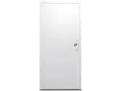 Hörmann Sicherheitstür KSI Thermo46 Verkehrsweiß 87,5 cm x 200 cm DIN R