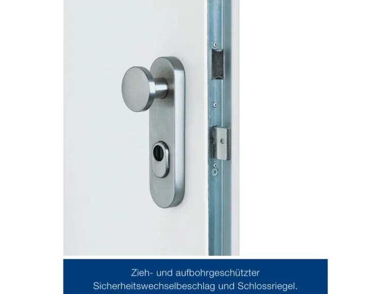 Hörmann Tür-Element mit Eckzarge KSI 40-1 DIN Links 100 cm x 200 cm