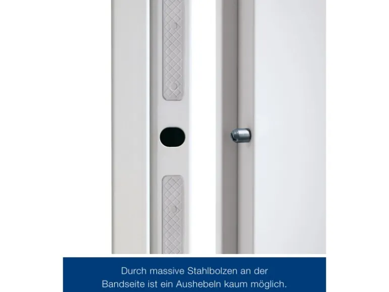 Hörmann Tür-Element mit Eckzarge KSI 40-1 DIN Links 100 cm x 200 cm