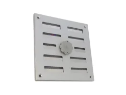 Häusler Lüftungsgitter LG 1616 SAA Schiebegitter Alu F1 155 x155mm Abluftgitter