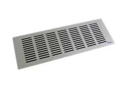 Häusler Lüftungsgitter LG 3010 AA Stegblech Alu Eloxiert 300 x 100 mm Abluftgitter