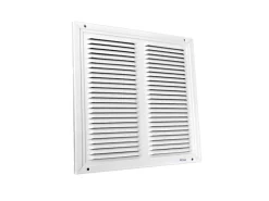 Häusler Lüftungsgitter LG 3030 MGSW Weiß PVD 300 x 300 Abluftgitter