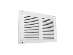 Häusler Lüftungsgitter LG 3020 MGSW Weiß PVD 300 x 200 Abluftgitter