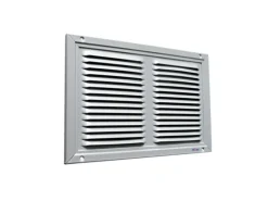 Häusler Lüftungsgitter LG 3020 MGS-AL Lamellengitter Alu 300 x 200 Abluftgitter