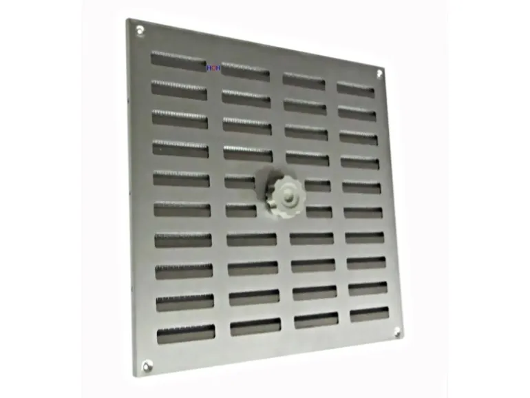 Häusler Lüftungsgitter LG 3030 SAA Schiebegitter Alu F1 300 x 300 Abluftgitter